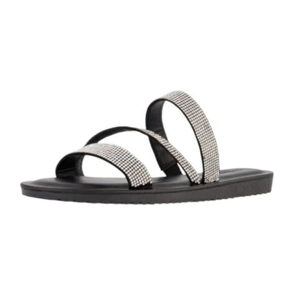 CUSHIONAIRE Vienna Rhinestone slide sandal +Memory Foam size 9.5 New in Box SOLD - Picture 6 of 6